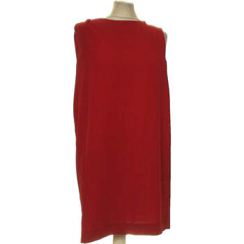 robe courte mango  robe courte  38 - t2 - m rouge 