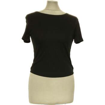 Vêtements Femme T-shirts & Polos Zara top manches courtes  36 - T1 - S Noir Noir