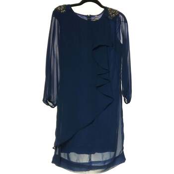 Vêtements Femme Robes Almatrichi robe mi-longue  38 - T2 - M Bleu Bleu