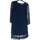 Vêtements Femme Robes Almatrichi robe mi-longue  38 - T2 - M Bleu Bleu