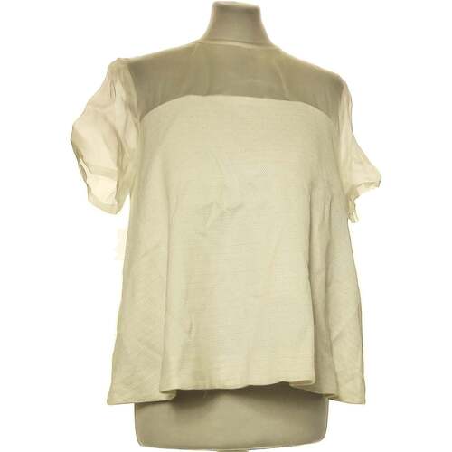 Vêtements Femme T-shirts & Polos La marque crée des pièces modernes pour booster les vestiaires des 38 - T2 - M Blanc