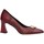 Chaussures Femme Escarpins Donna Serena 8f4530d talons Femme Bordeaux Rouge
