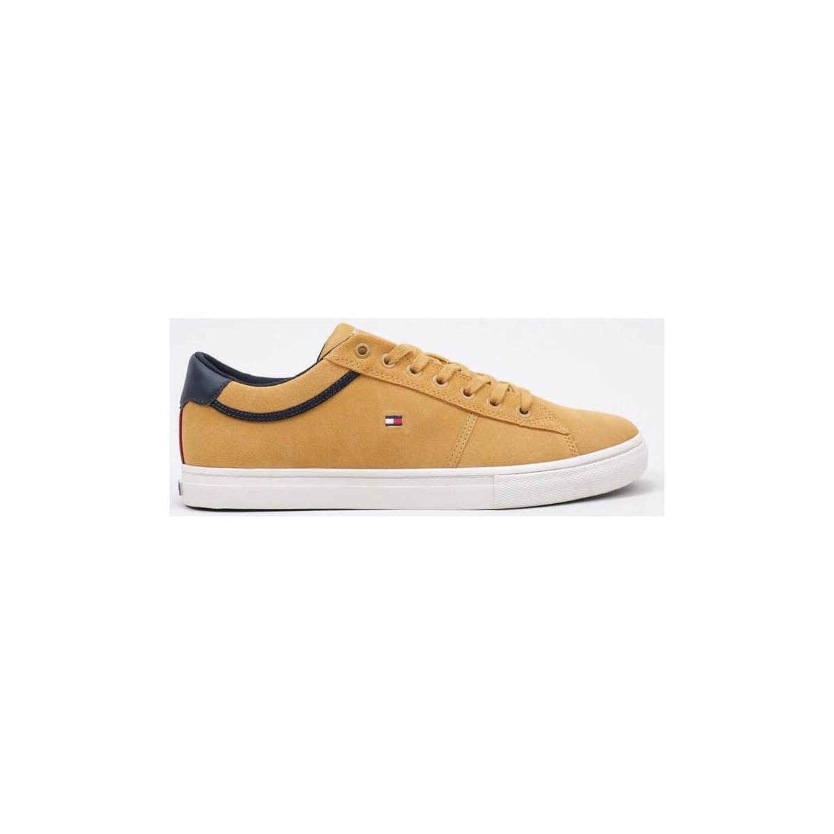 Chaussures Homme Baskets basses Tommy Hilfiger ICONIC SUEDE VULC VARSITY Jaune