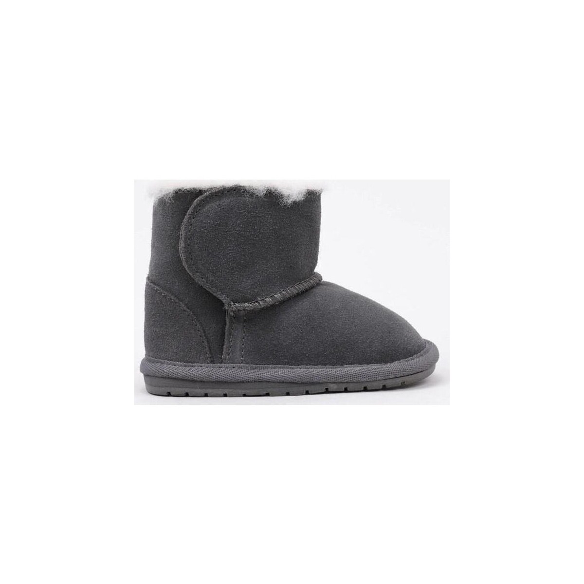 Chaussures Fille Bottes EMU TODDLE Gris