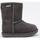 Chaussures Fille Bottes EMU BRUMBY LO WATERPROOF Gris