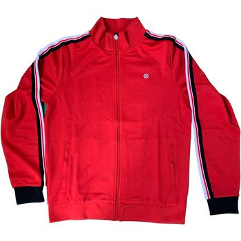 Vêtements Sweats Serge Blanco Sweatshirt zippé col montant rouge