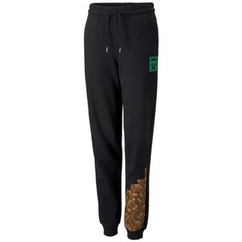 Vêtements Fille Pantalons INF Puma X Minecraft Sweatpants Noir