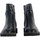 Chaussures Femme Boots The Divine Factory Boot à Zip Noir