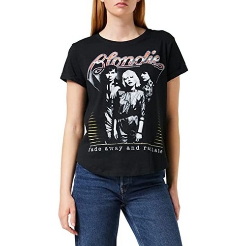 Vêtements Femme T-shirts manches longues Blondie Fade Away And Radiate Noir