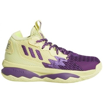 Chaussures Enfant Basketball release adidas Originals Dame 8 C Jaune