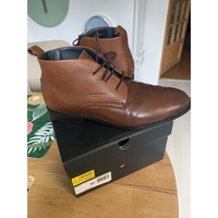 Chaussures Homme This Boots Tommy Hilfiger This Boots cuir Tommy Hilfiger Marron