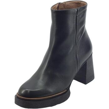 Chaussures Femme Low boots Wonders H-5203 Iseo I Noir
