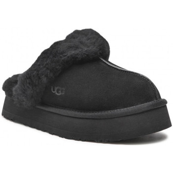 Chaussures Femme Boots UGG Disquette Chaussons Noir