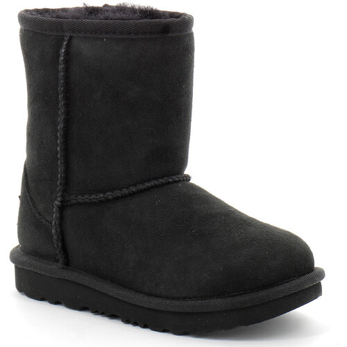 Chaussures Femme Boots Ericka UGG Ericka UGG KIDS 'LEMMY II' SUEDE SNOW BOOTS Noir