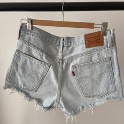 Vêtements Femme Shorts / Bermudas Levi Strauss Short en jean Bleu