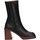 Chaussures Femme Low boots Hersuade W22160 Noir