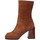 Chaussures Femme Low boots Hersuade W22160 Marron