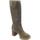 Chaussures Femme Bottes Wonders H-5204 Luxe Beige