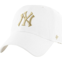 Accessoires textile Casquettes '47 Brand New York Yankees MLB Clean Up Cap Blanc