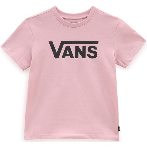 Vêtements Femme shirt with logo tory burch t shirt Vans Flying V Crew Rose