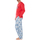 Vêtements Homme Pyjamas / Chemises de nuit Arthur Pyjama Long coton régular Rouge