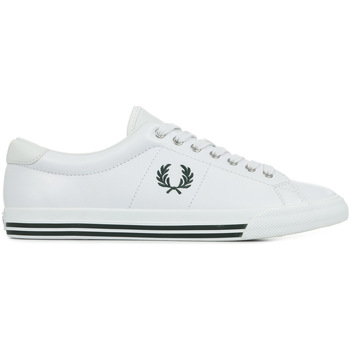 Chaussures Homme Baskets mode Fred Perry Underspin Leather Blanc