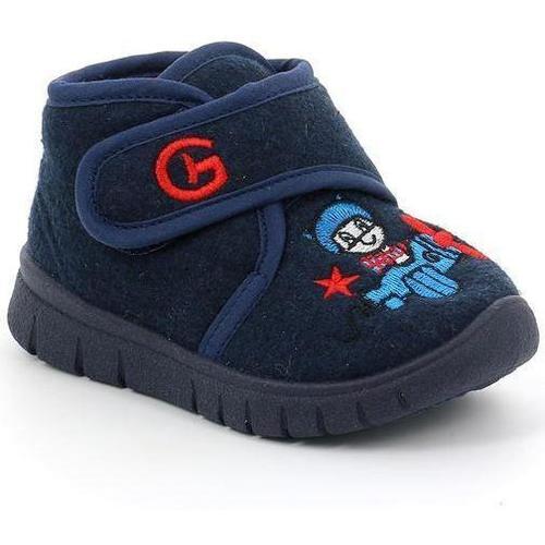 Chaussures Enfant Chaussons Grunland DSG-PA0519 Bleu