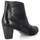 Chaussures Femme Bottines Regarde Le Ciel sonia-38 bottine femme à talon zippée Noir