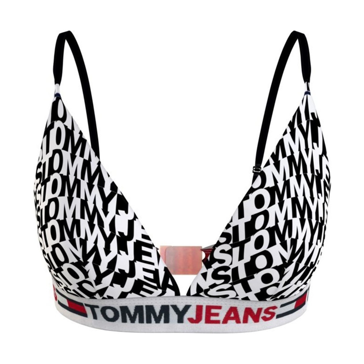 Sous-vêtements Femme Brassières Tommy Jeans Unlimited red logo Blanc