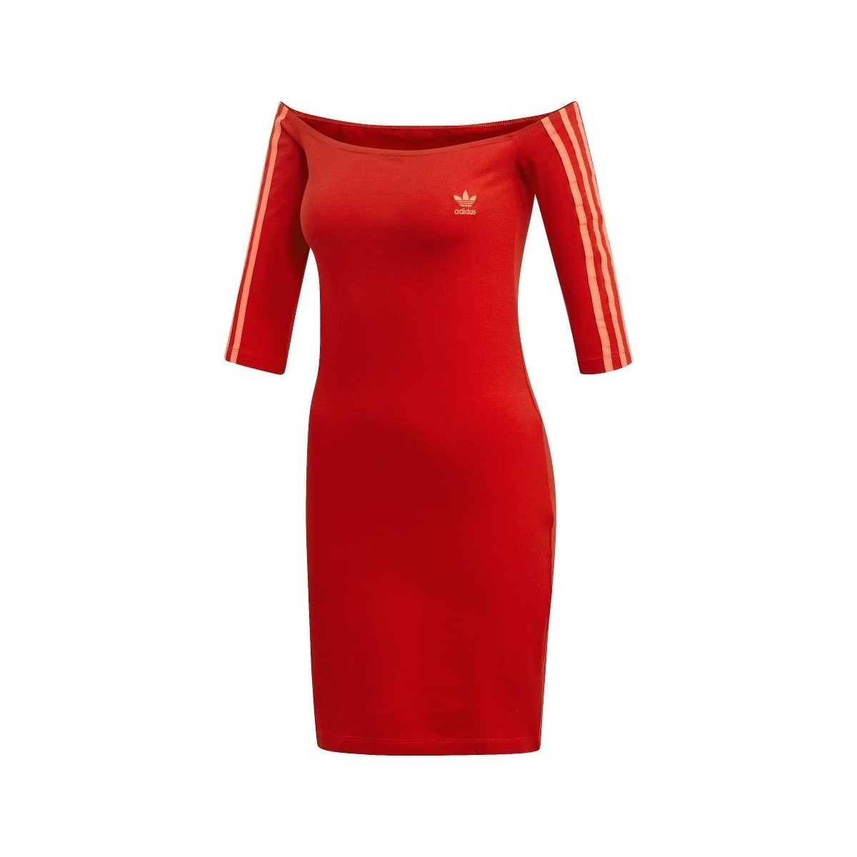Vêtements Femme Robes adidas Originals Shoulder Dress Scarle Rouge