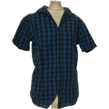 Vêtements Homme Chemises manches longues Jack & Jones Chemise Manches Courtes  34 - T0 - Xs Bleu