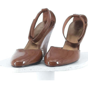 chaussures escarpins zara  paire d'escarpins  36 marron 