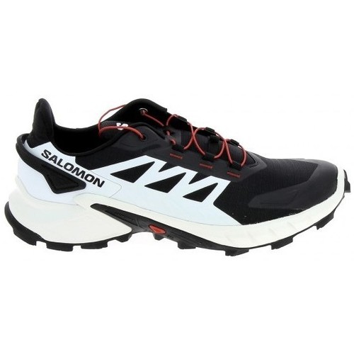Chaussures Homme Running / trail brilhante Salomon Supercross 4 Noir Blanc Noir