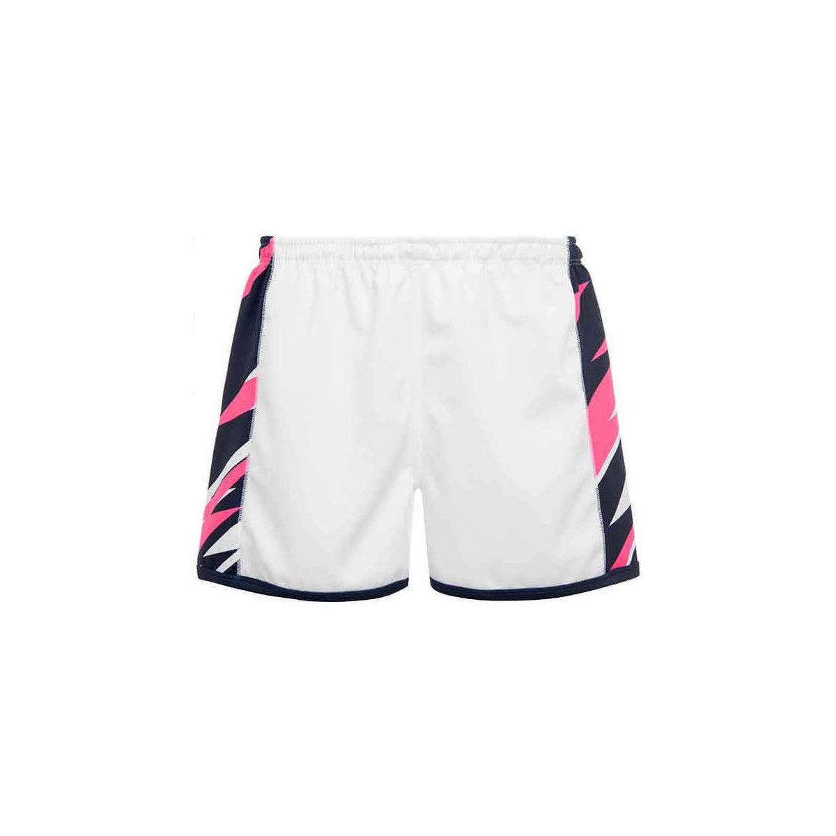 Vêtements Homme Shorts / Bermudas Kappa Short Kombat Ryder Pro Stade Français Paris 22/23 Blanc