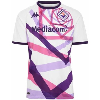 Vêtements Garçon T-shirts manches courtes Kappa Maillot Aboupre Pro 6 Fiorentina 22/23 Blanc