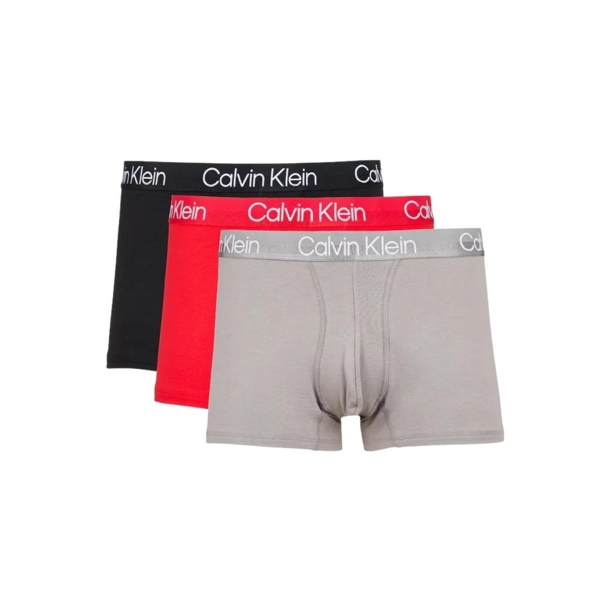 Sous-vêtements Homme Caleçons Calvin Klein Jeans Lot de 3 Boxers Calvin Klein Ref 58359 6IO Multicolore