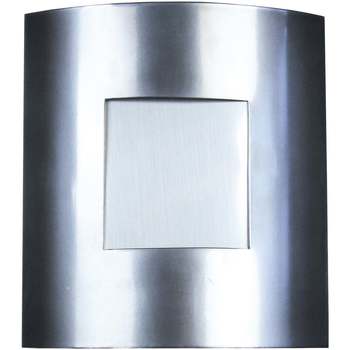 Maison & Déco Appliques Tosel Applique demi cylindrique métal aluminium Argenté
