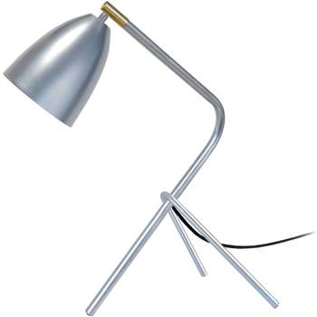 Maison & Déco Lampes de bureau Tosel Lampe de bureau trépied métal aluminium Argenté