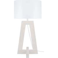 Ski / Snowboard Lampes de bureau Tosel Lampe a poser colonne bois blanc Blanc