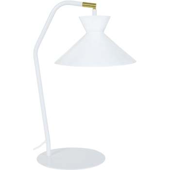 Maison & Déco Lampes de bureau Tosel Lampe de bureau articulé métal blanc Blanc