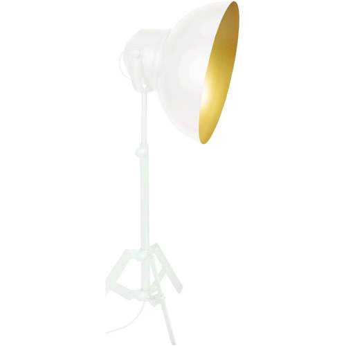 Maison & Déco Lampes de bureau Tosel Lampe de bureau articulé métal blanc Blanc
