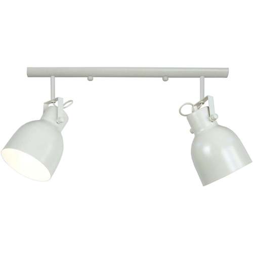 Lampe De Chevet Bras Métal Lustres / suspensions et plafonniers Tosel Lustre bar métal blanc d'ivoire Blanc
