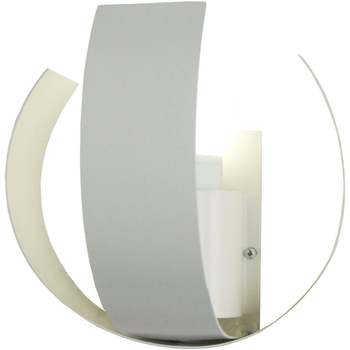 Maison & Déco Appliques Tosel Applique abstract métal blanc d'ivoire Blanc