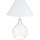 Maison & Déco Lampes de bureau Tosel Lampe a poser filaire métal blanc d'ivoire Blanc