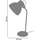 Maison & Déco Lampes de bureau Tosel Lampe de bureau articulé métal blanc d'ivoire Blanc