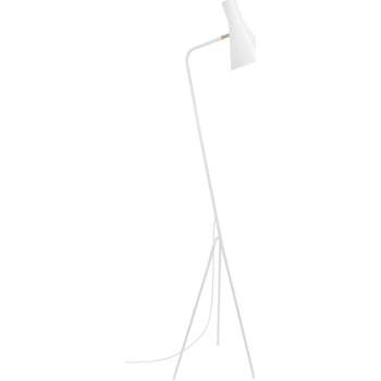 Maison & Déco Lampadaires Tosel lampadaire liseuse articulé métal blanc d'ivoire Blanc