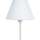 Veuillez choisir votre genre Lampes de bureau Tosel Lampe de chevet droit métal blanc d'ivoire Blanc