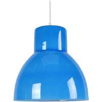 Maison & Déco Lustres / suspensions et plafonniers Tosel Suspension dôme verre bleu Bleu