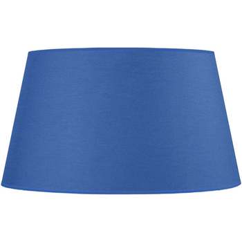 Ton sur ton Diam 250 cm Tosel Abat-jour tambour tissu bleu Bleu
