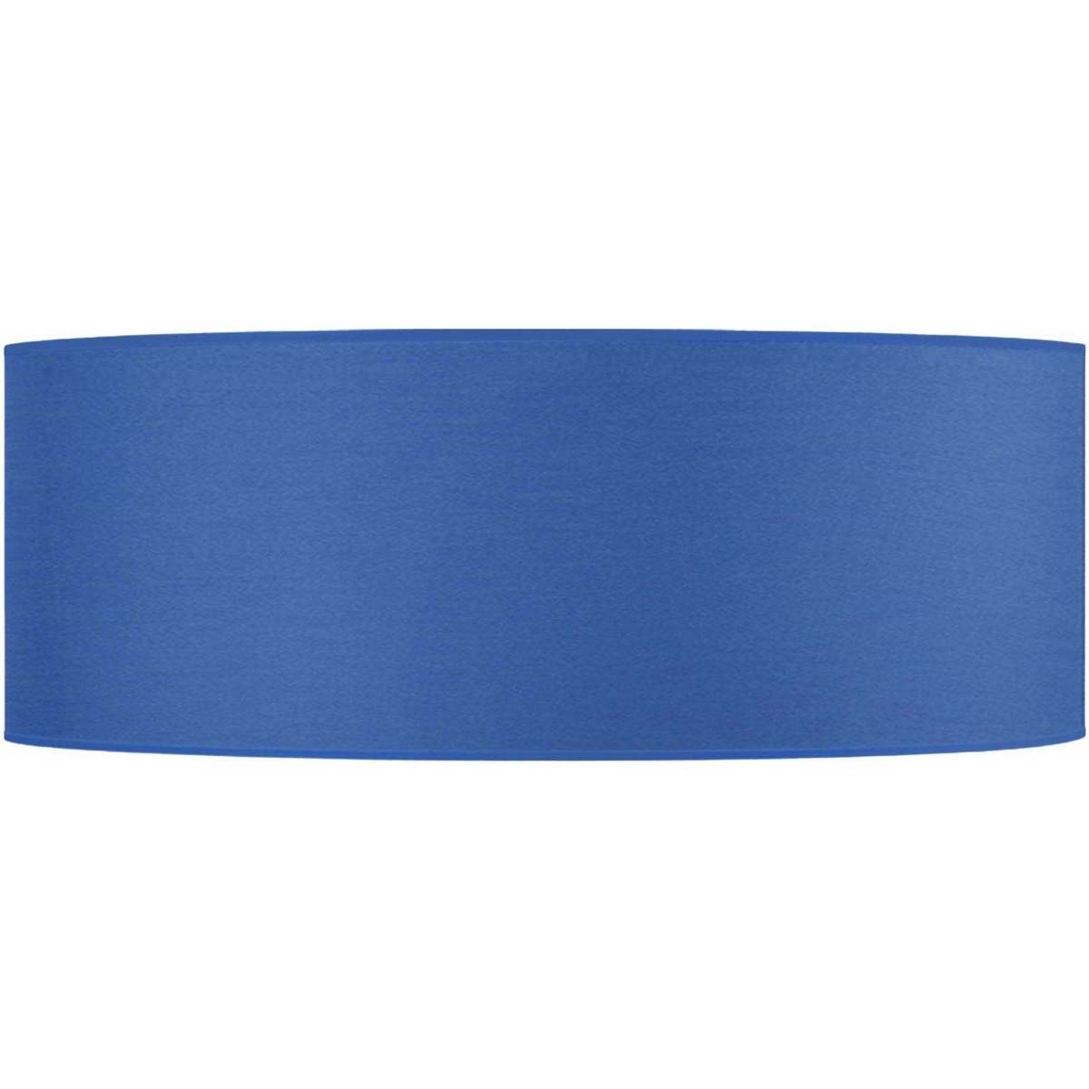 Maison & Déco Tout accepter et fermer Abat-jour cylindrique tissu bleu Bleu